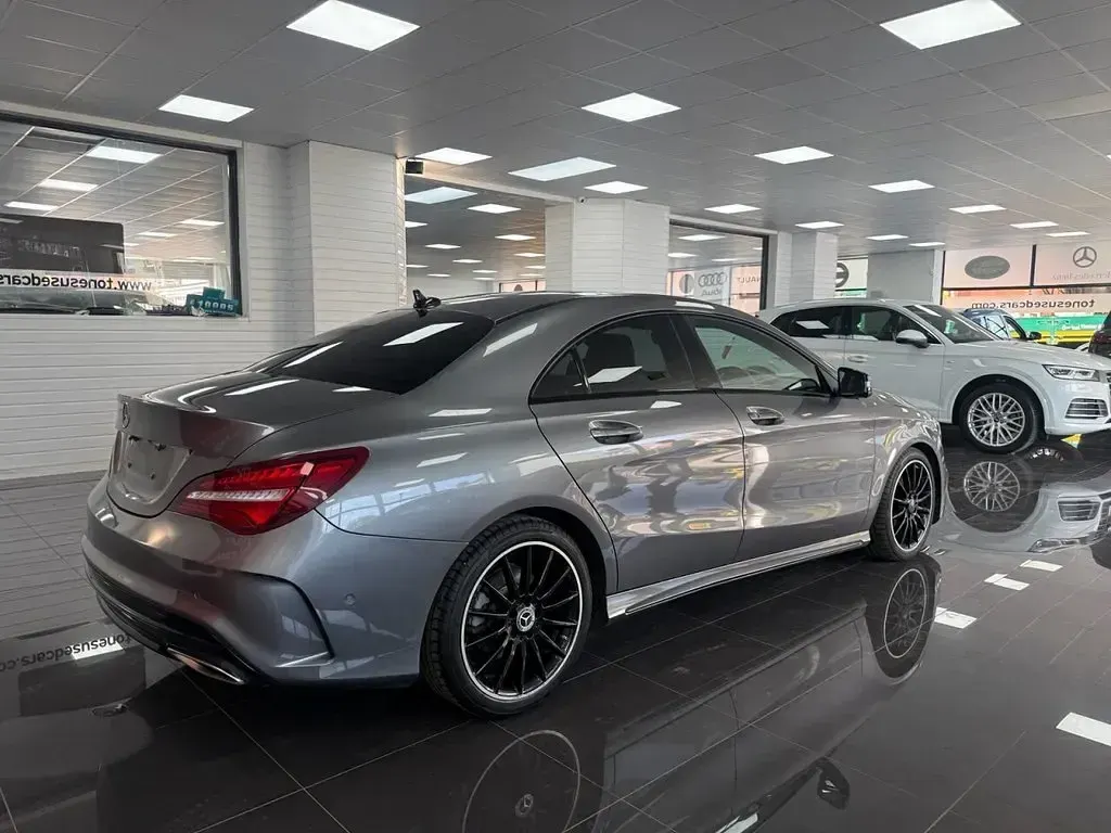 Used Mercedes CLA200 AMG line 2019 Grey Coupe