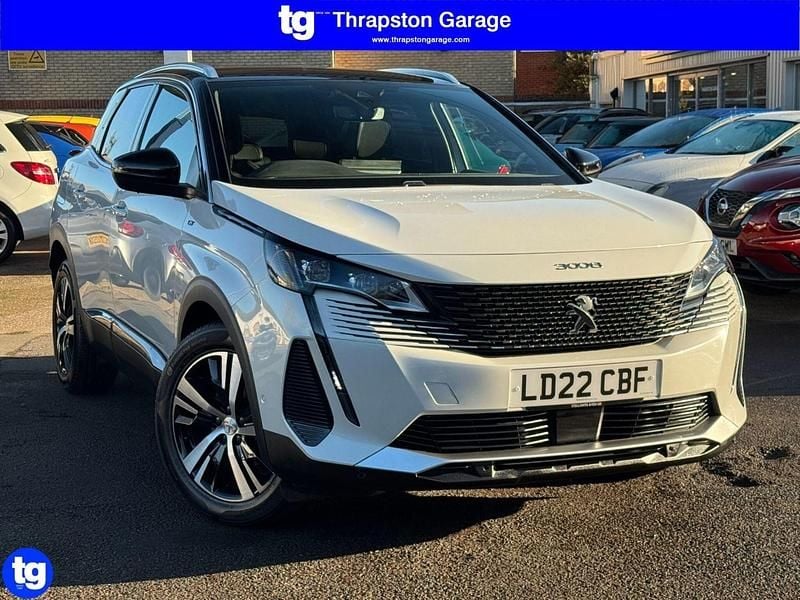 White Used 2022 Peugeot 3008 GTi Hatchback | £15,995 (Good price) - Image 1/4