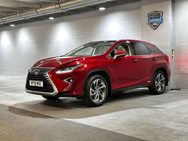 Used Lexus RX450h 2019 Red SUV