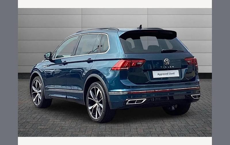 Used VW Tiguan R-line 150 HP (110 kW) 2022 Blue SUV