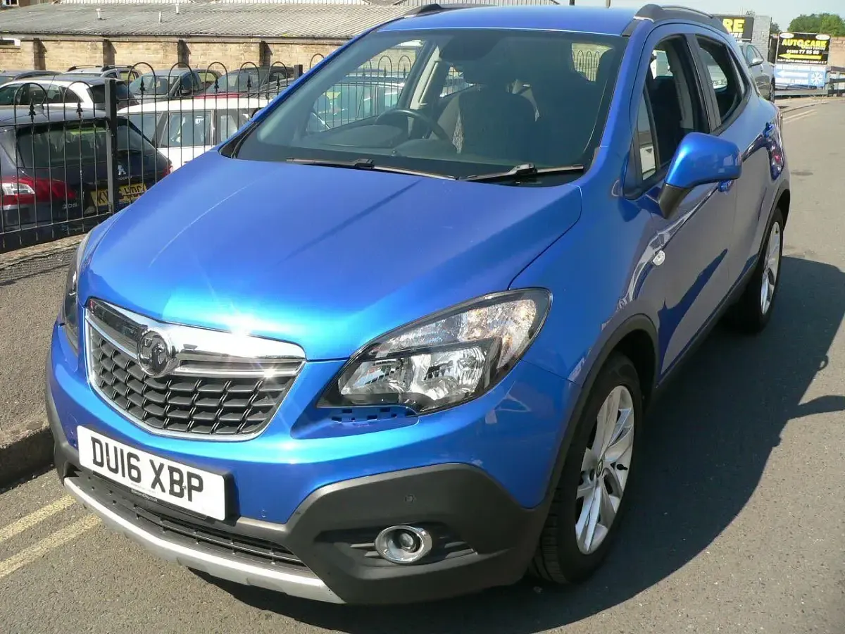 Used Vauxhall Mokka S 115 HP (84 kW) 2016 Blue SUV