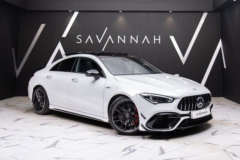 White Used 2021 Mercedes CLA45 AMG AMG Coupe | £43,250 (Fair price) - Image 1/4
