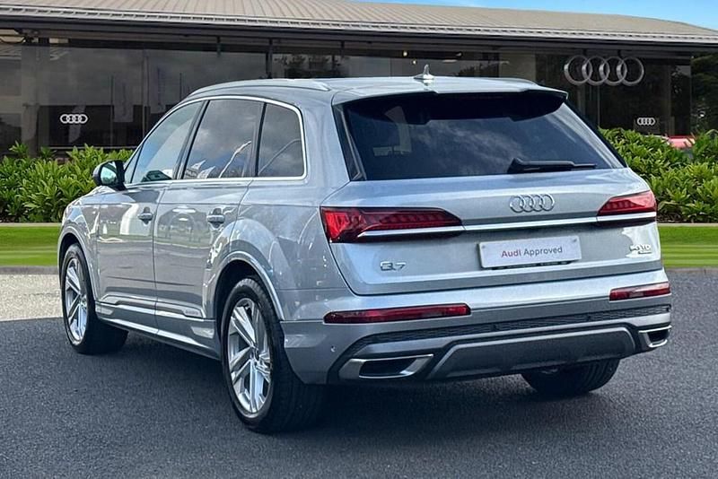 Used Audi Q7 S-Line 286 HP (210 kW) 2023 Silver SUV