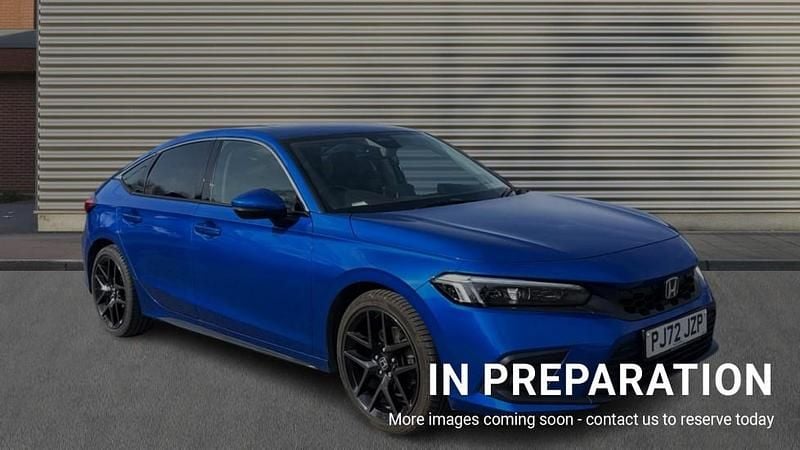 Used Honda Civic Advance 180 HP (132 kW) 2023 Blue Hatchback