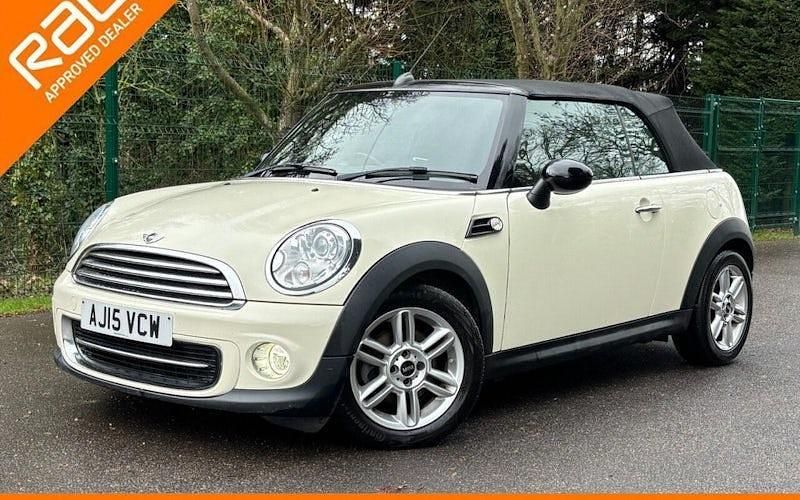 Used Mini Cooper Cabriolet 122 HP (89 kW) 2015 White Cabriolet
