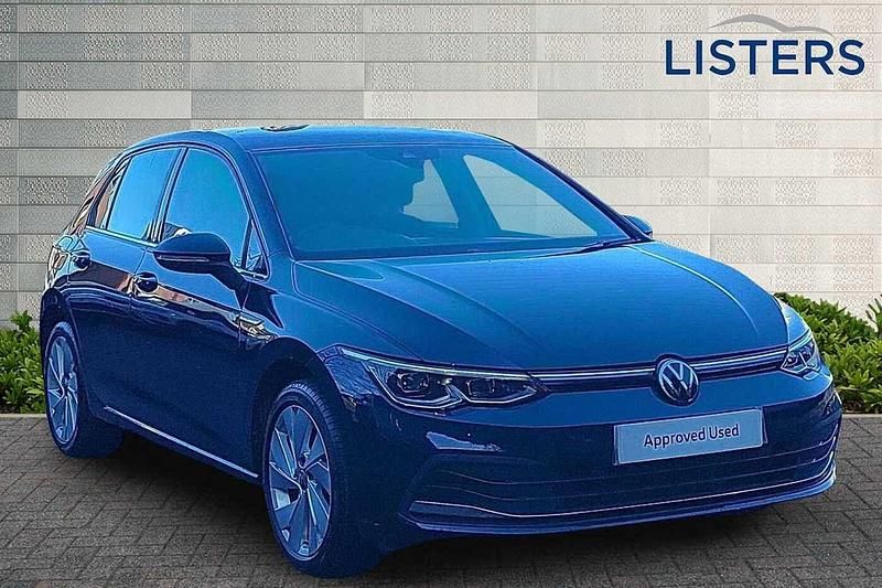 Blue Used 2023 VW Golf VIII Style Hatchback | £21,995 (Fair price) - Image 1/4