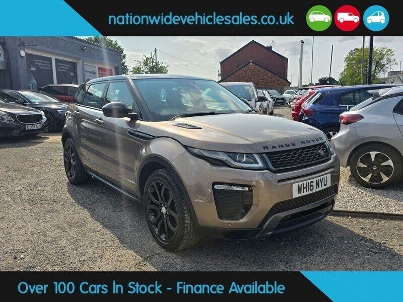 Brown Used 2016 Land Rover Range Rover evoque HSE Dynamic SUV | £11,980 (Good price) - Image 1/4