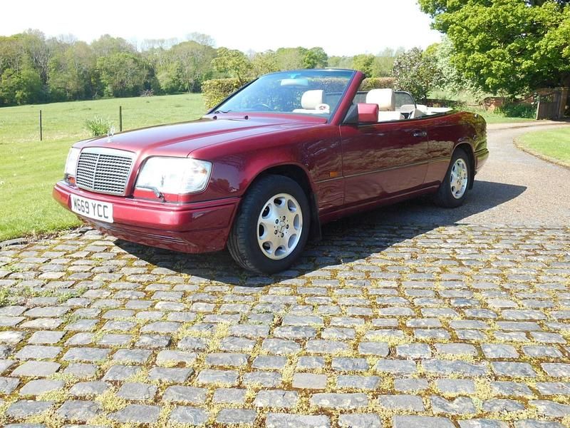 Red Used 1994 Mercedes E220 Cabriolet | £18,999 - Image 1/4