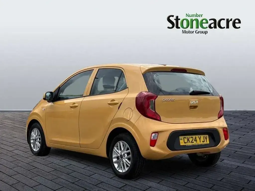 Używany Kia Picanto 65 KM (47 kW) 2024 Żółty Hatchback
