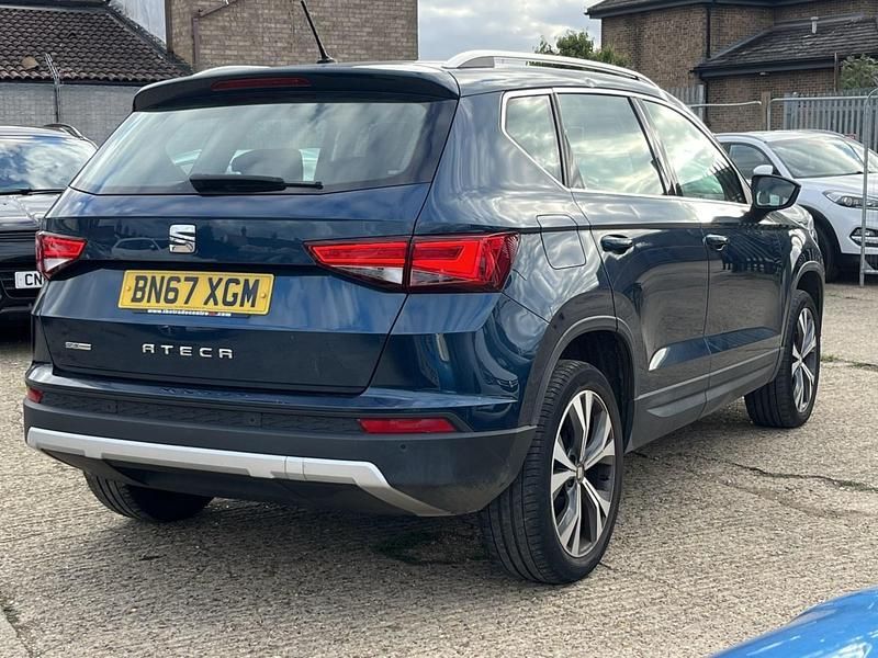 Used Seat Ateca Ecomotive 115 HP (84 kW) 2017 Blue SUV
