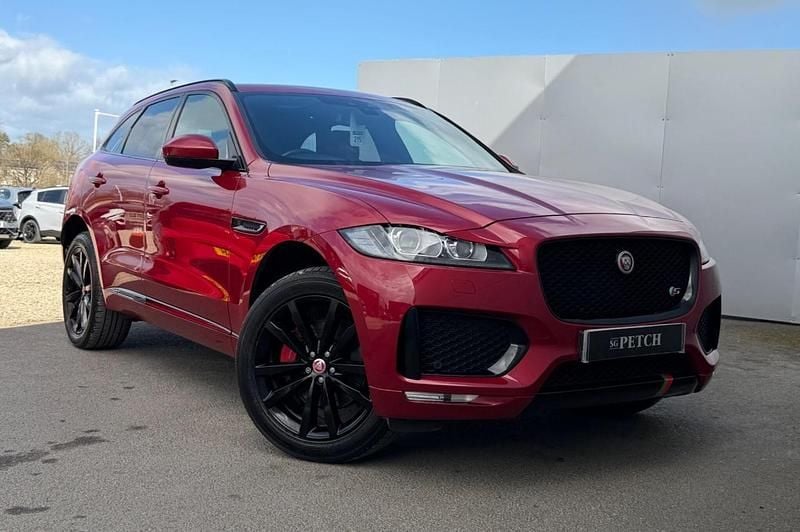 Used Jaguar F-Pace S 375 HP (275 kW) 2017 Red SUV