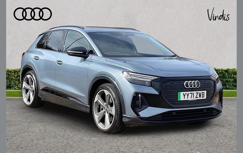 Used Audi Q4 e-tron Advanced Plus 219 kW (299 HP) 2022 Blue SUV