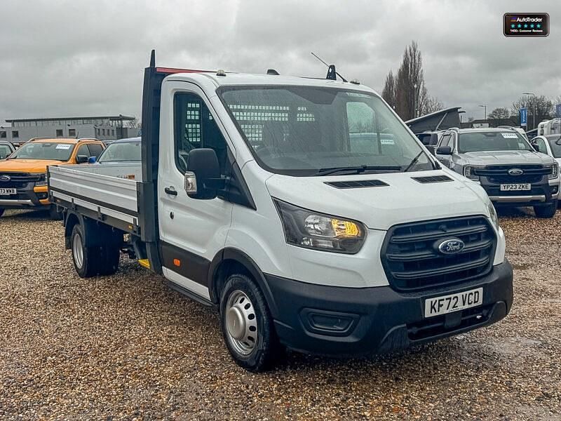 Used Ford Transit 130 HP (95 kW) 2023 White Cabriolet