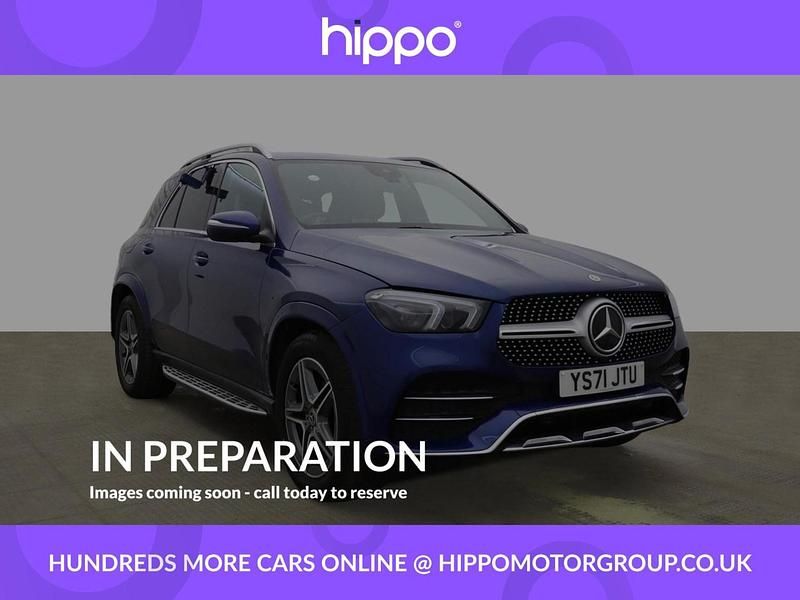 Used Mercedes GLE350 AMG line 2021 Blue Estate
