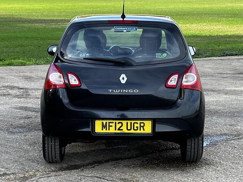 Used Renault Twingo Dynamique 75 HP (55 kW) 2012 Black Hatchback