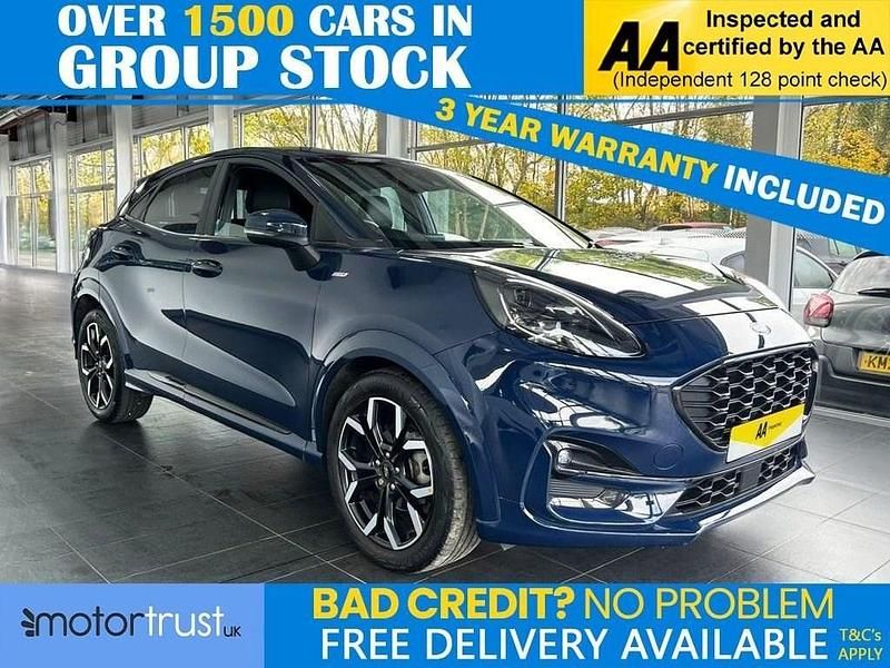 Used Ford Puma ST-Line X 125 HP (91 kW) 2020 Blue SUV