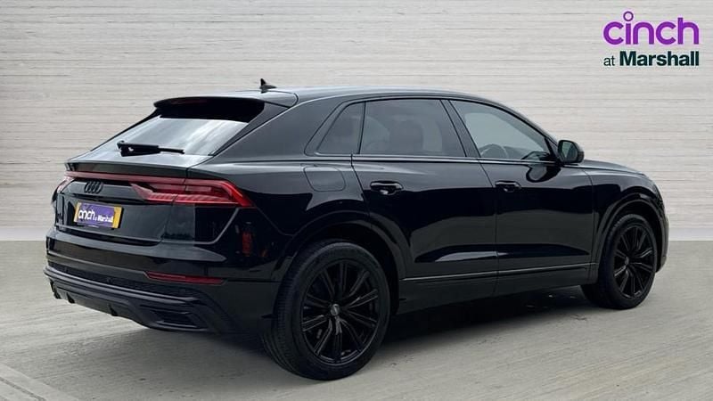 Used Audi Q8 S-Line 286 HP (210 kW) 2019 Black SUV