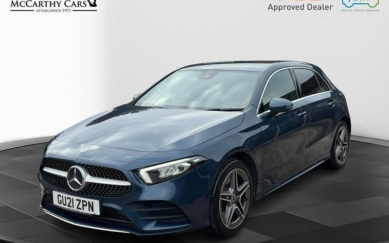 Blue Used 2021 Mercedes A250 AMG line Hatchback | £15,495 (Fair price) - Image 1/2