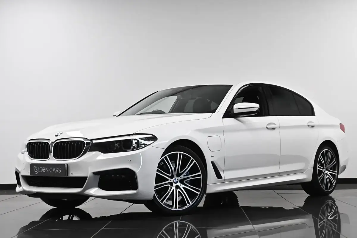 Used BMW 530e M Sport 252 HP (185 kW) 2019 White Sedan