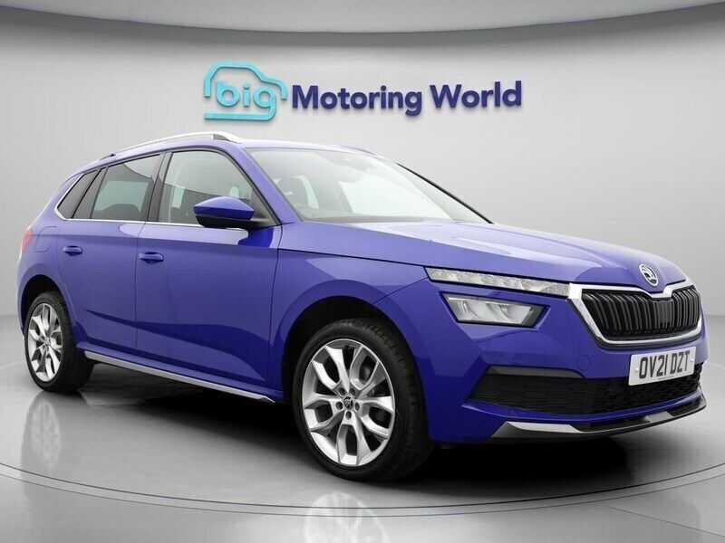 Blue Used 2021 Skoda Kamiq SE L SUV | £13,900 (Fair price) - Image 1/4