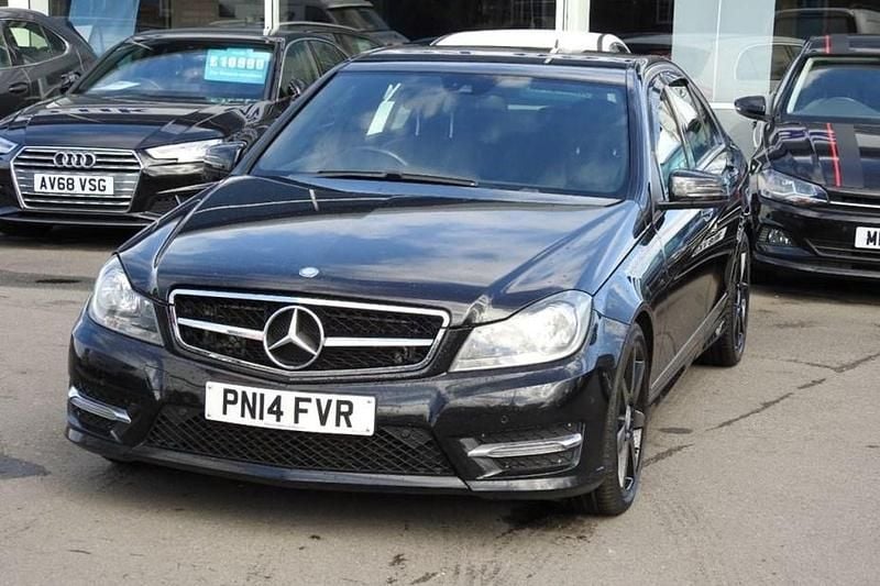 Used Mercedes C350 AMG 2014 Black Sedan