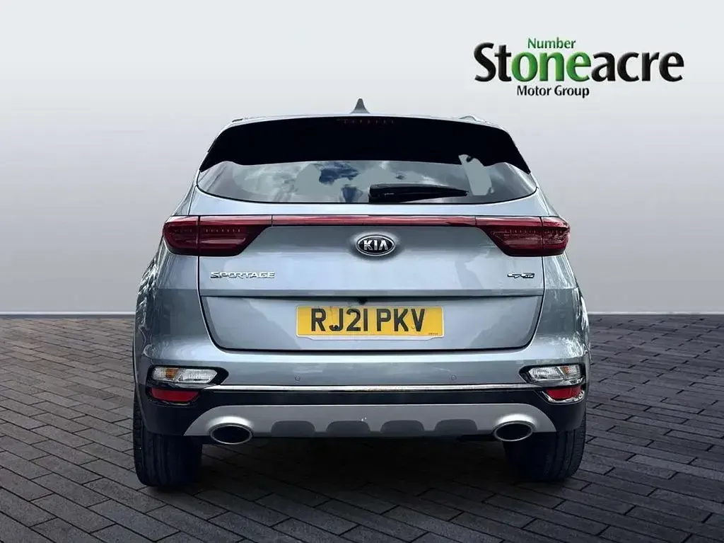 Used Kia Sportage GT-Line 136 HP (100 kW) 2021 Silver SUV