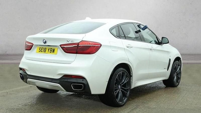 Used BMW X6 M Sport 258 HP (189 kW) 2018 White SUV