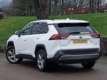 Used Toyota RAV4 Hybrid 222 HP (163 kW) 2020 White SUV
