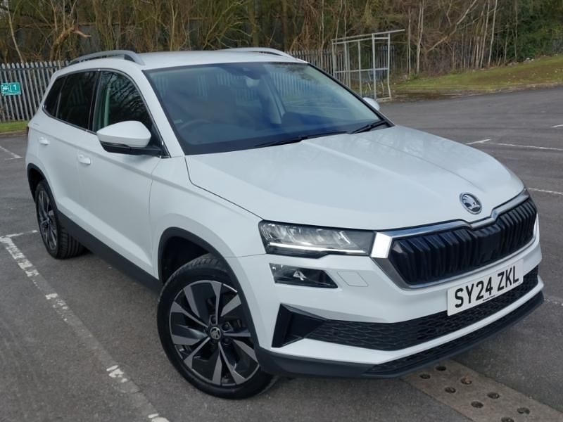 Used Skoda Karoq SE L 150 HP (110 kW) 2024 White SUV