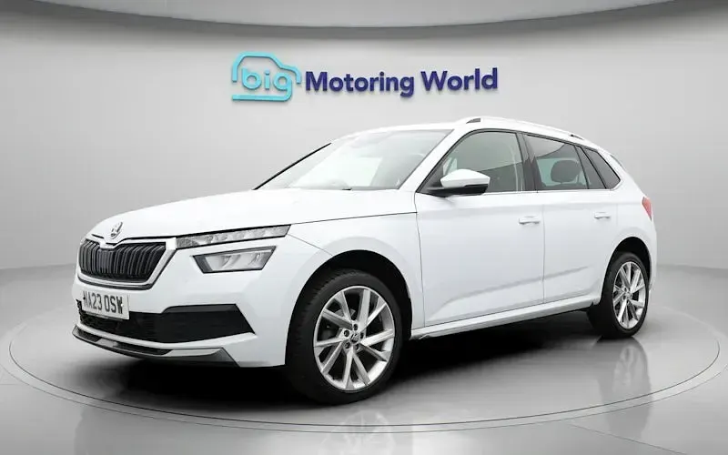 Used Skoda Kamiq SE L Executive 150 HP (110 kW) 2023 White SUV