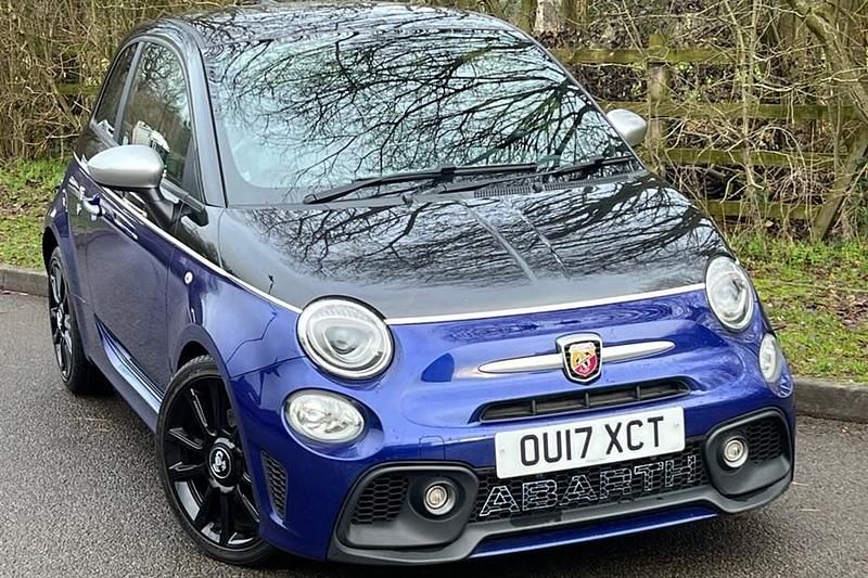 Black blue Used 2017 Abarth 595 Turismo Hatchback | £8,990 (Fair price) - Image 1/1