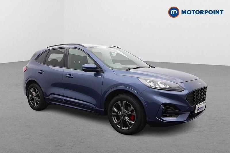 Blue Used 2022 Ford Kuga ST-Line SUV | £19,149 (Good price) - Image 1/4