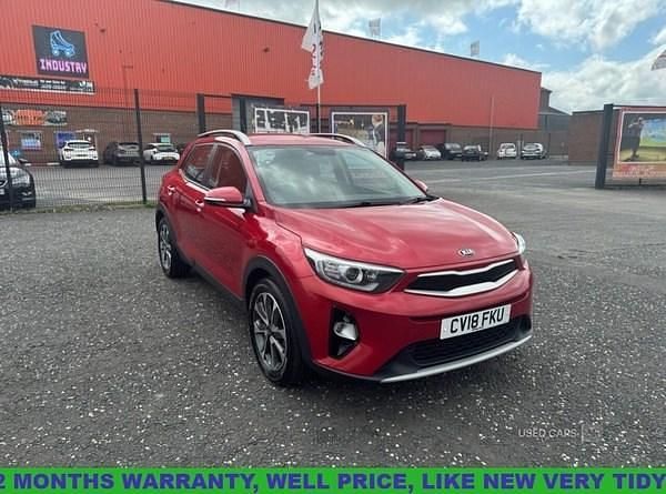 Red Used 2018 Kia Stonic 2 SUV | £8,495 (A bit pricey) - Image 1/4