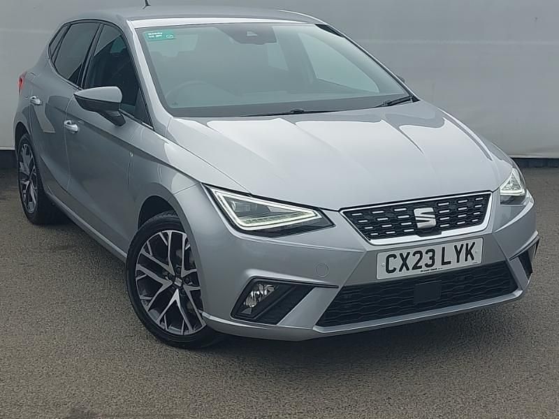 Silver Used 2023 Seat Ibiza XCELLENCE Hatchback | £16,998 (Fair price) - Image 1/4