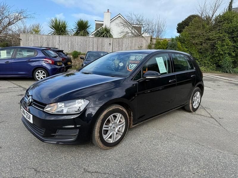Used VW Golf VII S 105 HP (77 kW) 2014 Black Hatchback
