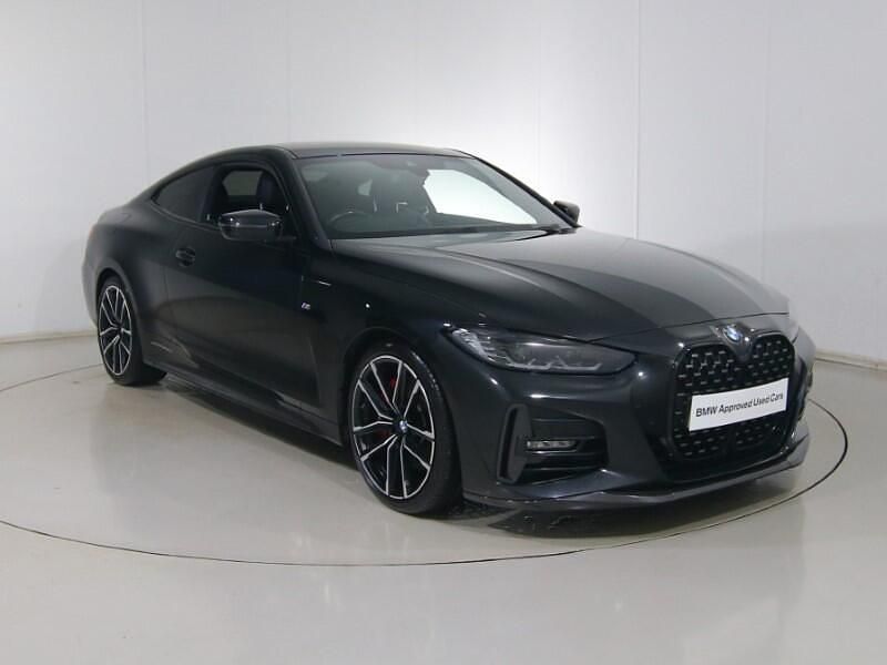 Black Used 2021 BMW 420 M Sport Coupe | £24,995 - Image 1/4
