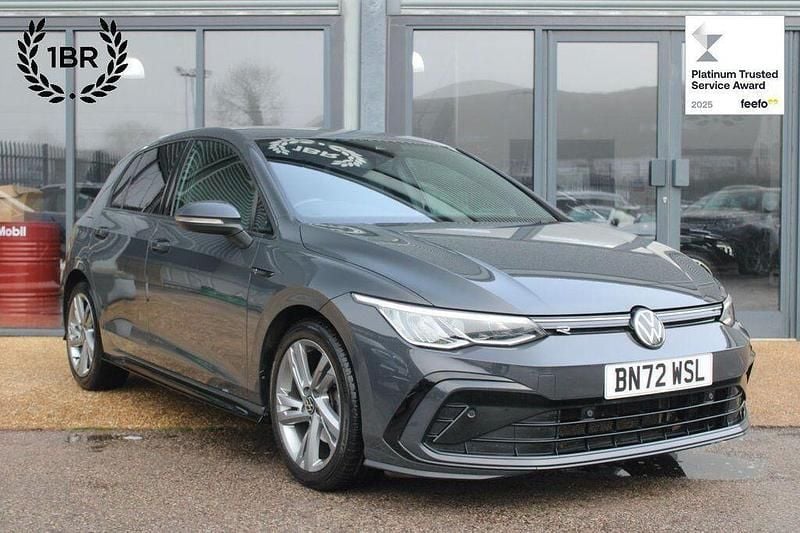 Used VW Golf VIII R-line 130 HP (95 kW) 2022 Grey Hatchback