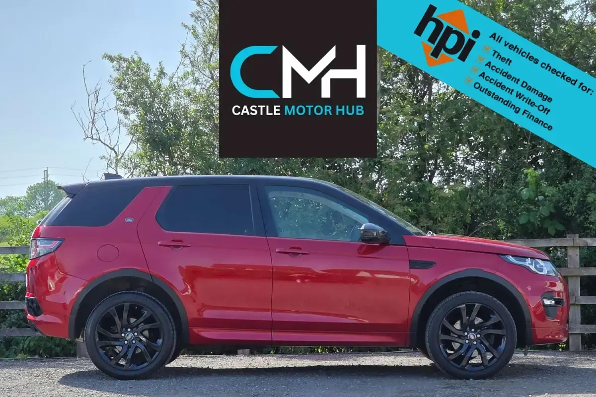 Used Land Rover Discovery Sport HSE Dynamic 180 HP (132 kW) 2018 Red SUV