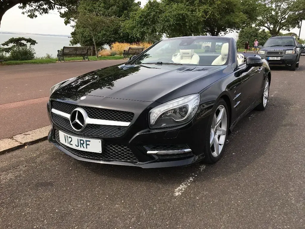 Used Mercedes SL350 2013 Obsidian black Cabriolet