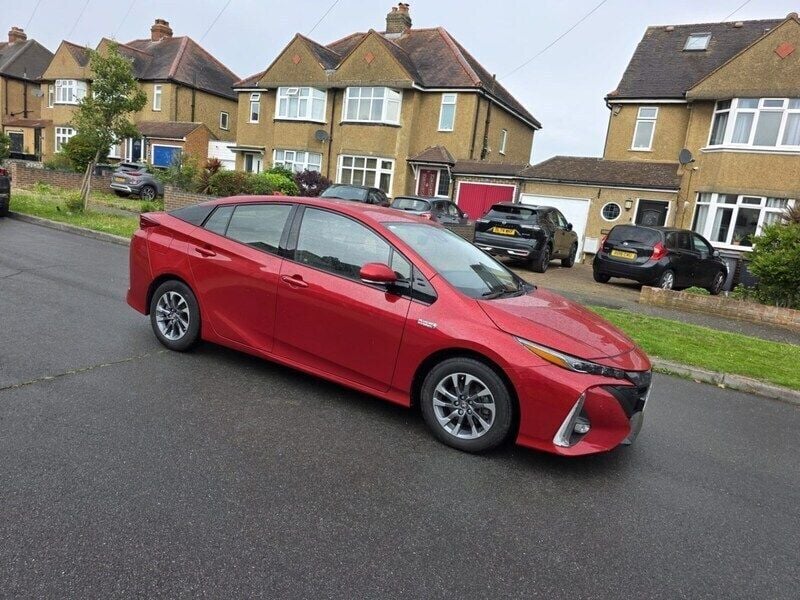Red Used 2021 Toyota Prius Hatchback | £19,500 - Image 1/4