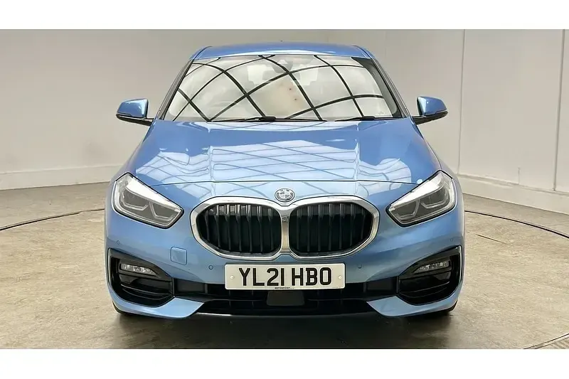 Used BMW 116 Sport Line 2021 Blue Hatchback