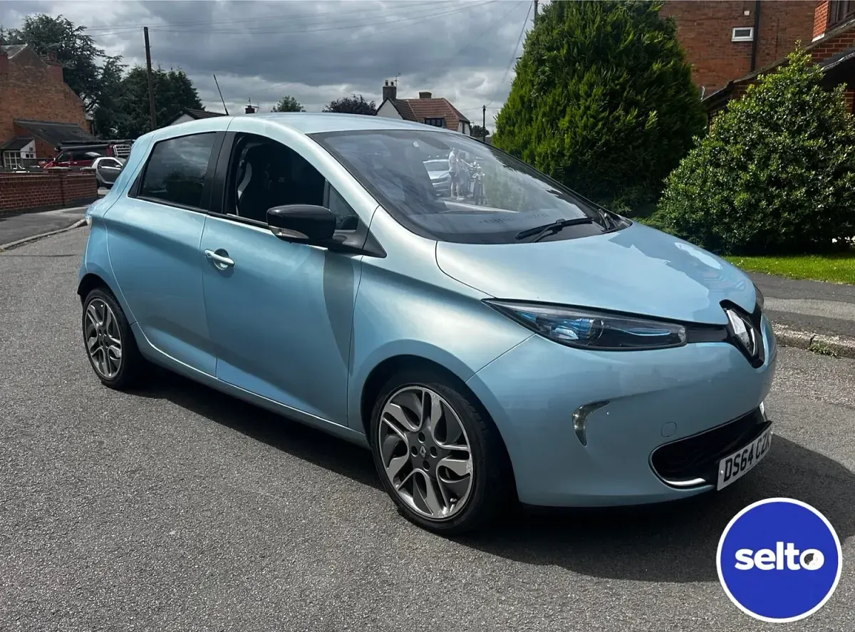 Used Renault Zoe Dynamique 22 kW (30 HP) 2014 Blue Hatchback