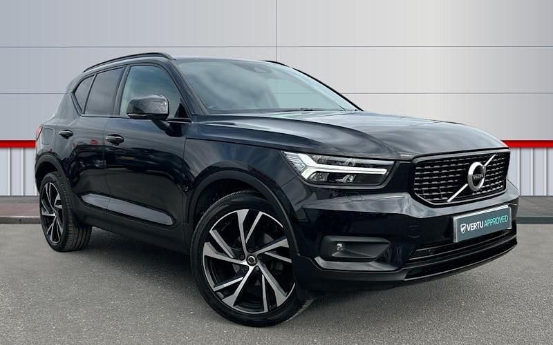 Black Used 2021 Volvo XC40 R-Design Pro SUV | £20,949 (Fair price) - Image 1/4
