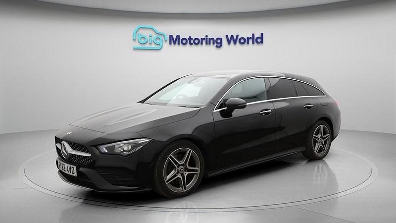 Used Mercedes CLA200 Shooting Brake AMG line 163 HP (119 kW) 2022 Black Estate