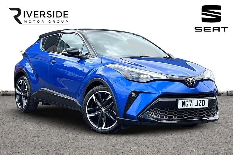 Blue Used 2021 Toyota C-HR+ Sport SUV | £18,890 - Image 1/4