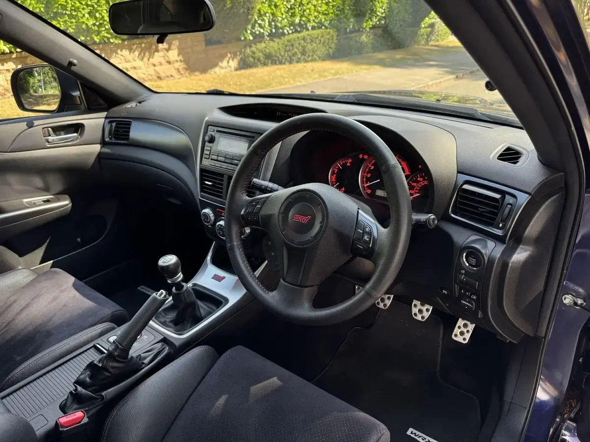 Used Subaru WRX STI 300 HP (220 kW) 2012 Blue Hatchback