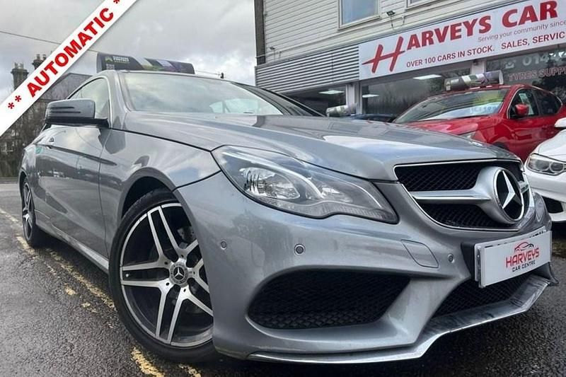 Used Mercedes E220 AMG 170 HP (125 kW) 2013 Silver Coupe