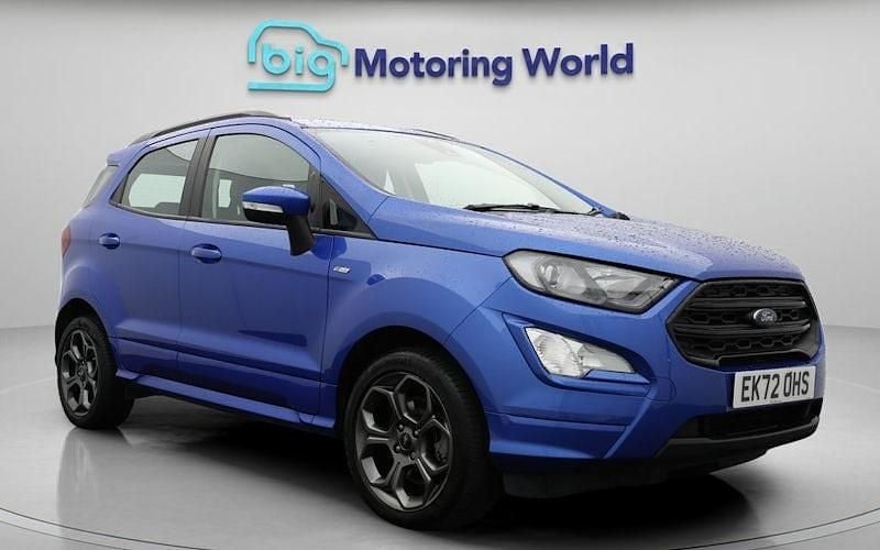 Used Ford Ecosport ST-Line 125 HP (91 kW) 2022 Blue SUV