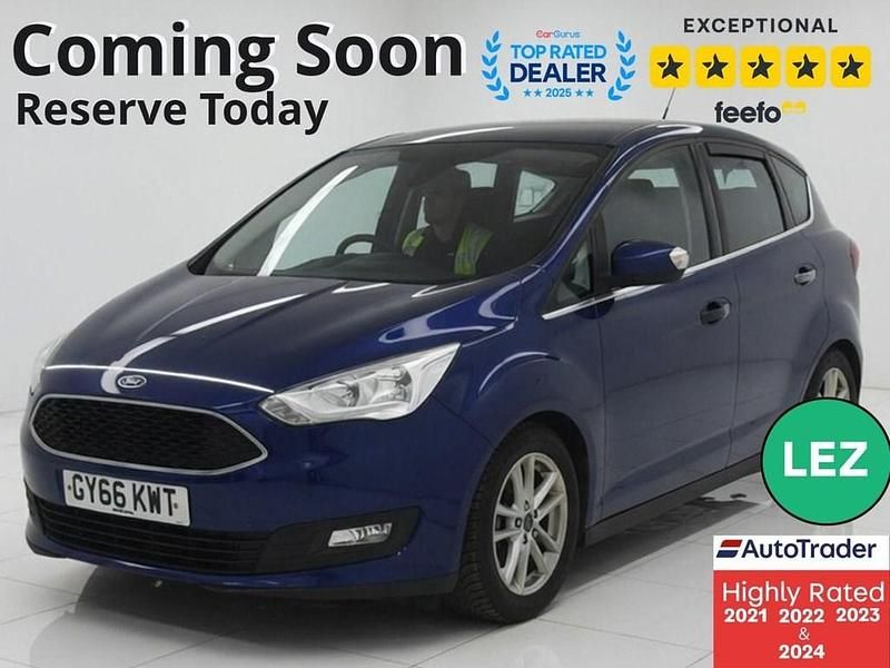Used Ford C-MAX Zetec 120 HP (88 kW) 2016 Blue MPV