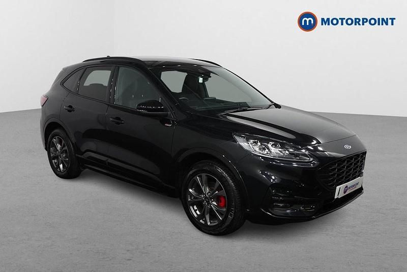 Black Used 2022 Ford Kuga ST-Line SUV | £18,999 (Good price) - Image 1/4